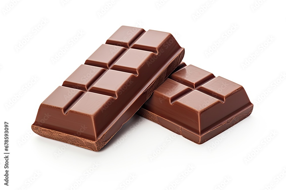 Decadent delight. Indulge in richness of dark chocolate on white background isolated. Sweet. Flavors in every bite. Bittersweet temptation Decadent delight. Indulge in richness of dark chocolate on white background isolated. Sweet. Flavors in every bite. Bittersweet temptation
