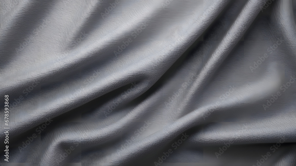 Gray melange jersey fabric for background. Generative Ai. Gray melange jersey fabric for background. Generative Ai.