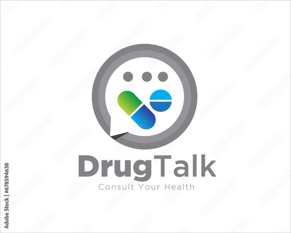 drug talk and consult logo designs for medical consulting logo drug talk and consult logo designs for medical consulting logo