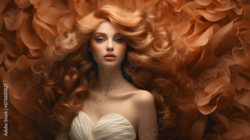 Luxurious beauty Texture. Generative Ai.