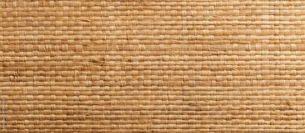Natural hemp fabric texture as background and wallpaper Natural hemp fabric texture as background and wallpaper