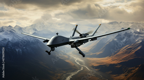 Close look at the MQ-9 Reaper military