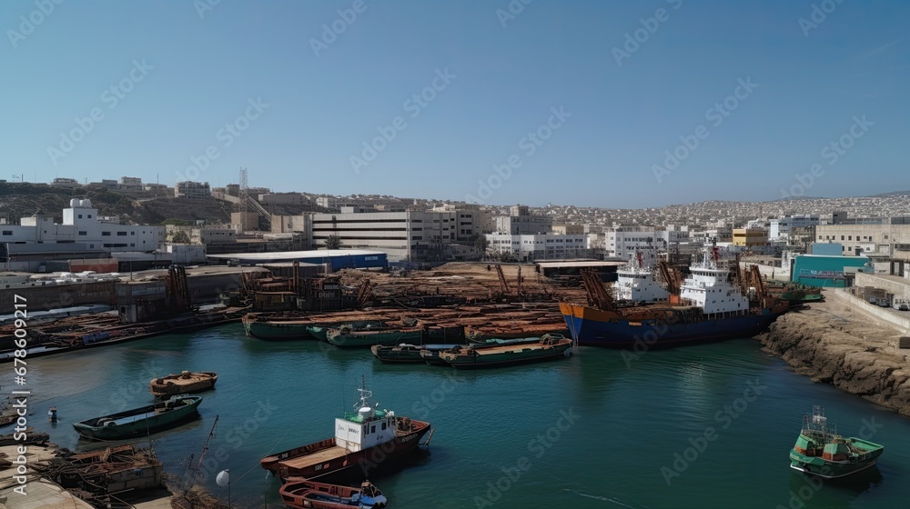 Port Of Ghazaouet.