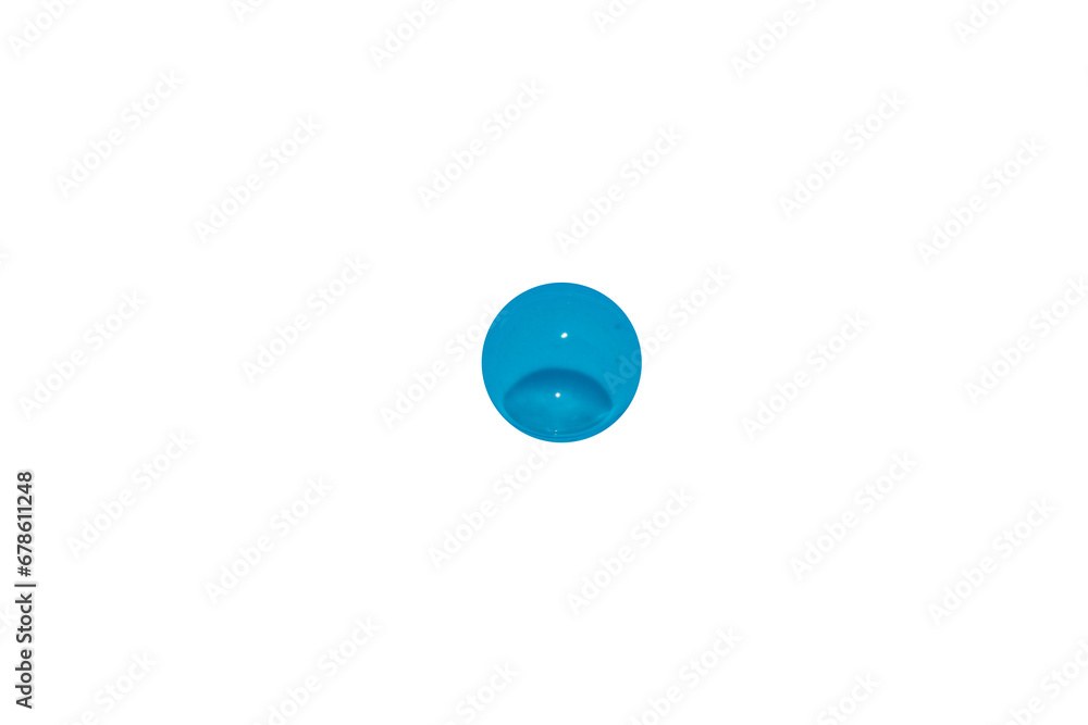 Transparent a blue water drop on a white background. Trendy abstract nature background. Water drops in sunlight with copy space - blue watercolor shine. Transparent a blue water drop on a white background. Trendy abstract nature background. Water drops in sunlight with copy space - blue watercolor shine.