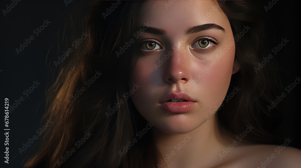 Photorealism, full chubby teenager, fresh skin, light background, Photorealism, full chubby teenager, fresh skin, light background,