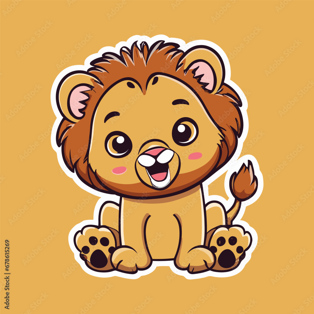 Obraz premium Sticker vector