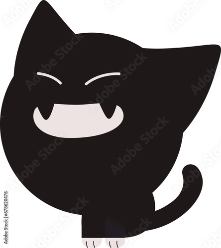 cute black kitten