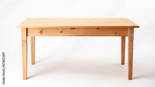 Table. Isolate on white background