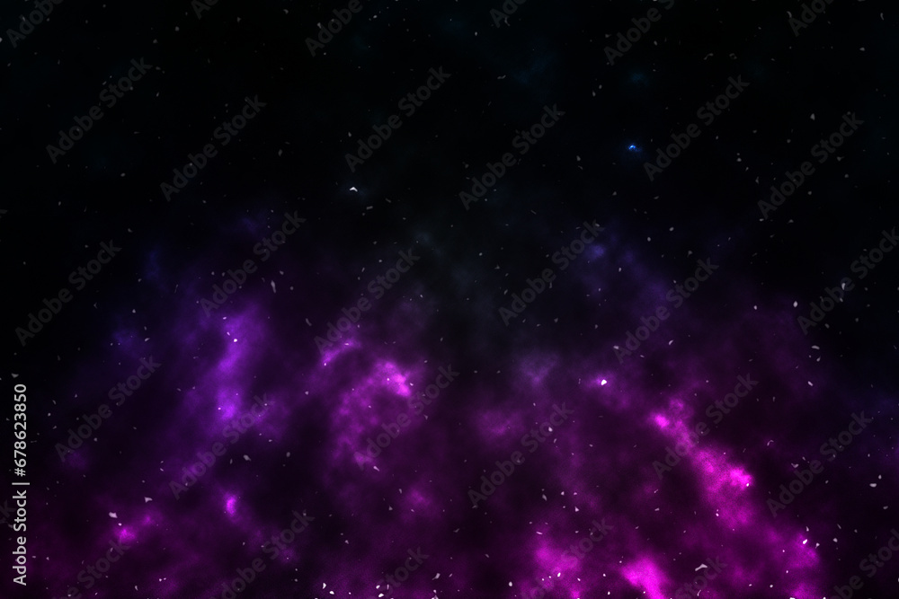 Abstract background, beauty of clouds in the distant space. Illustration.