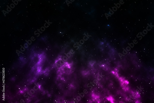 Abstract background, beauty of clouds in the distant space. Illustration.