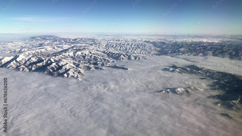 Snow Covered Mountains in Nevada Snow Covered Mountains in Nevada