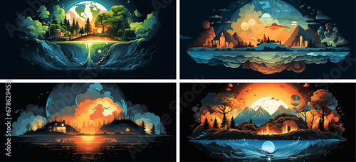 horror war disaster shine burn burnt flame wind heat smoke dangerous fire power america 