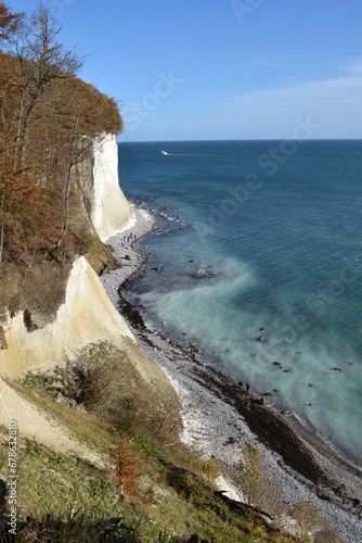 Kreidefelsen im Jasmund Nationalpark auf Rügen