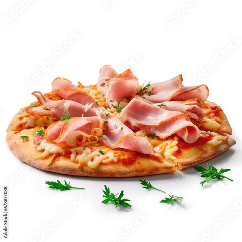 Pizza with Ham