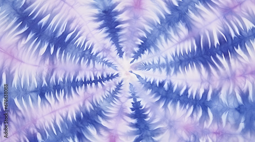 Tie dye shibori seamless pattern. Watercolour abstract texture texture marble. Generative Ai. photo