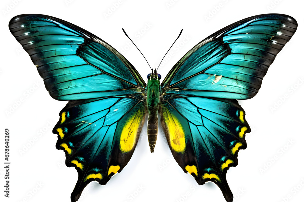 Fototapeta premium butterfly isolated on white background