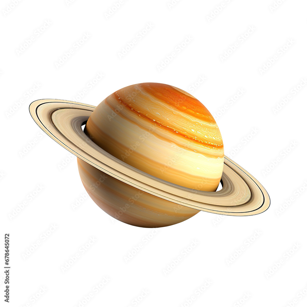 Saturn isolated on white background Saturn isolated on white background