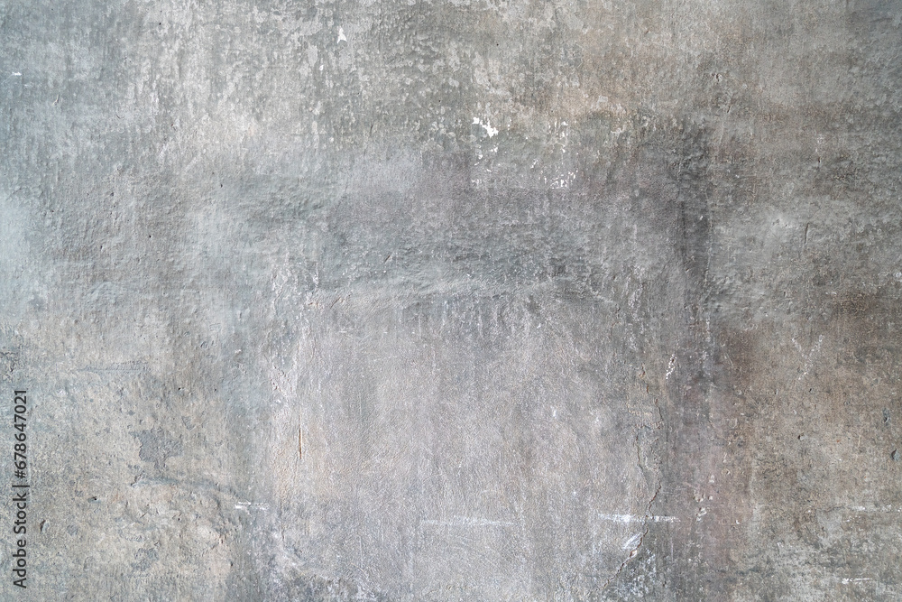 Obraz premium High angle shot of a weathered grey concrete floor.