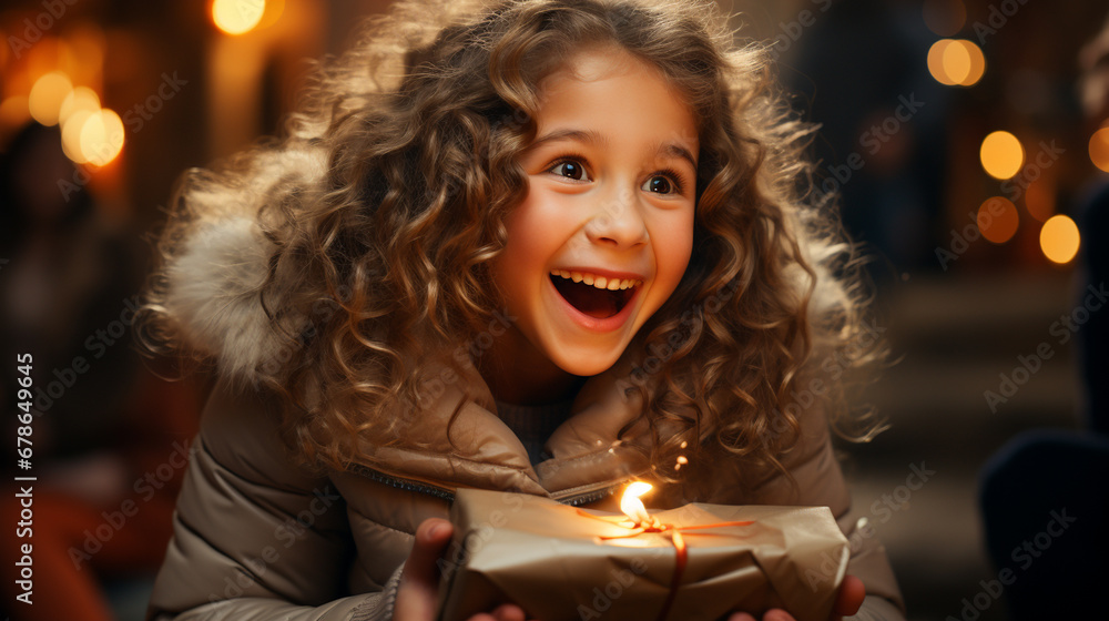 Surprised young girl. Surprised young girl.