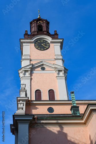 The Great Church (Storkyrkan) or Church of St. Nicholas (Sankt Nikolai Kyrka), oldest church in Gamla stan. Stockholm, Sweden photo