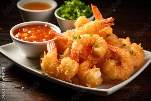 Crunchy Tempura Shrimp With Dipping Sauce