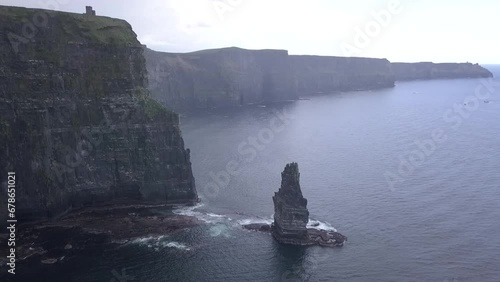 Cliffs of Moher sea stack