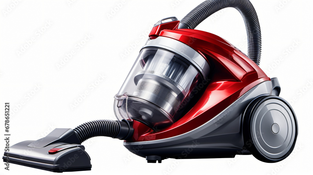 Vacuum cleaner on a white background