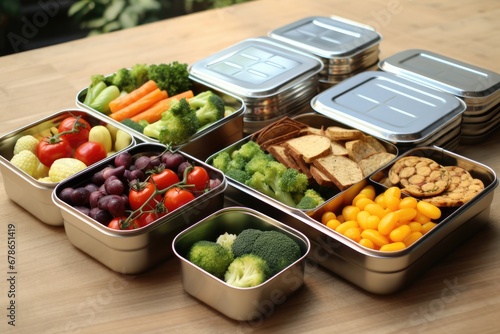 Metallic Lunch Boxes With Zerowaste And Plasticfree Principles