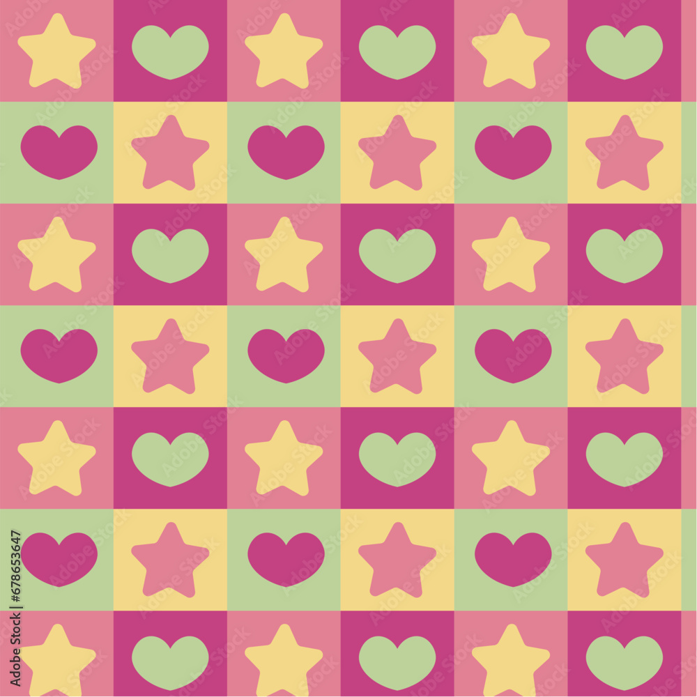 seamless pattern with hearts seamless pattern with hearts