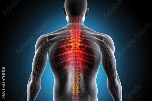 Wallpaper Mural Understanding Back Pain With Diagram And Explanations. Сoncept Causes Of Back Pain, Common Types Of Back Injuries, Anatomy Of The Spine, Treatment Options For Back Pain, Preventing Back Pain Torontodigital.ca