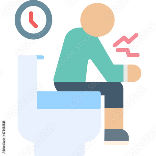 Constipation Icon