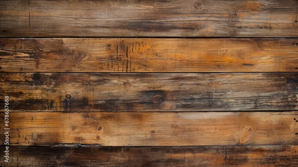 Fototapeta premium Weathered Wooden Planks Texture