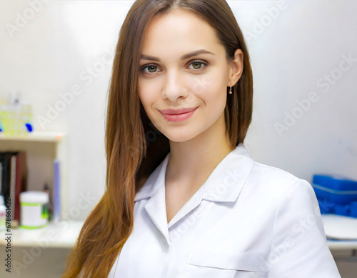 A nurse in a doctor's office