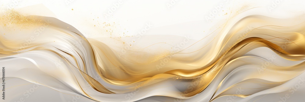 Luxury abstract seamless wallpaper pattern background with gold foil ...