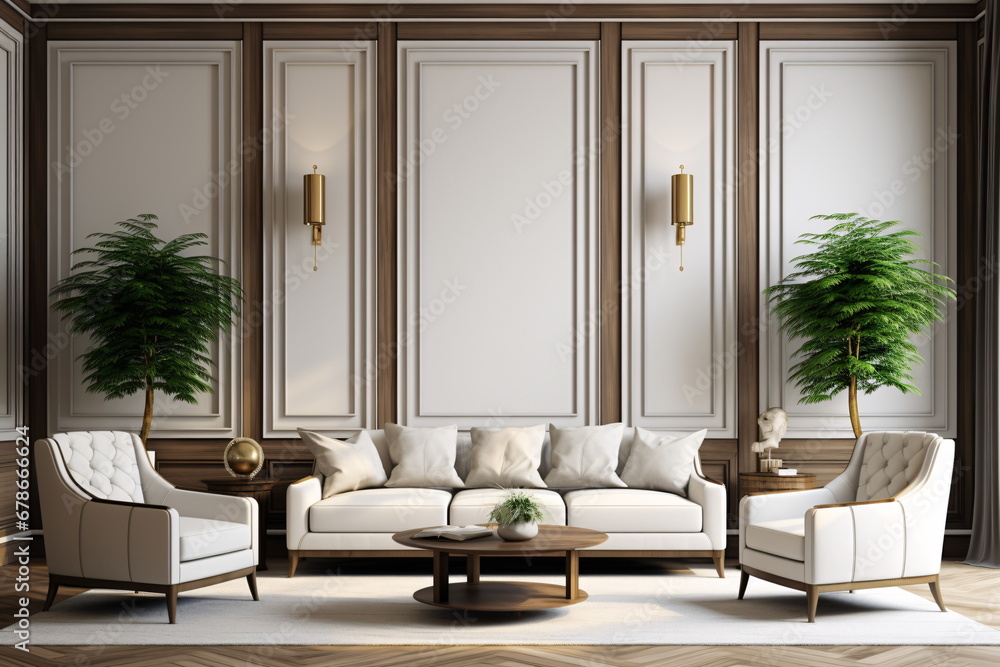 Fototapeta premium modern living room