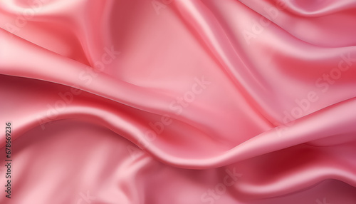 Pink silk - the concept of breast cancer