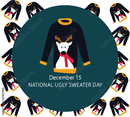 national ugly sweater day is celebrated every year on 15 december.