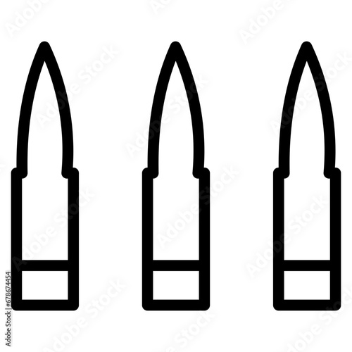 bullets line