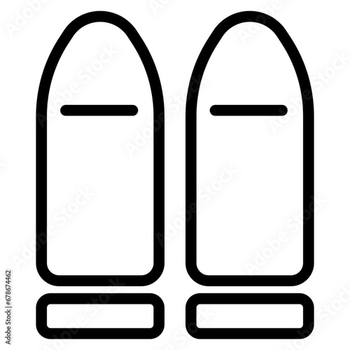 bullets line