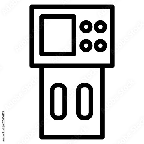 gas station line