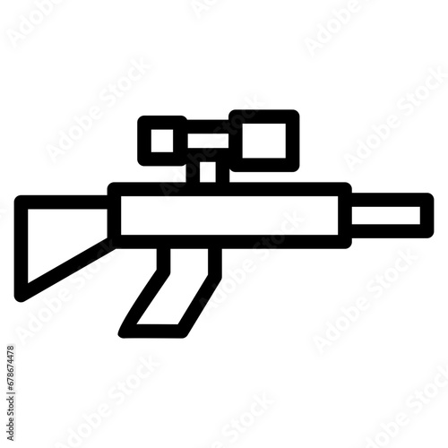 rifle gun line