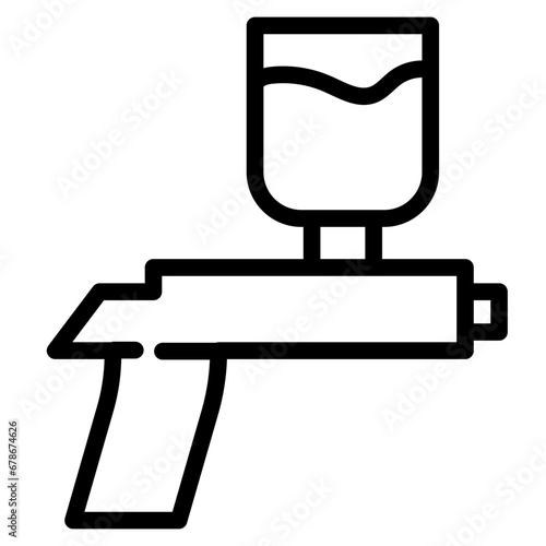 paint gun line