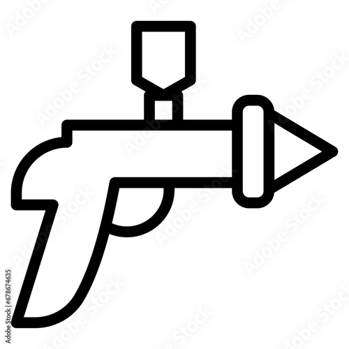 paint gun line
