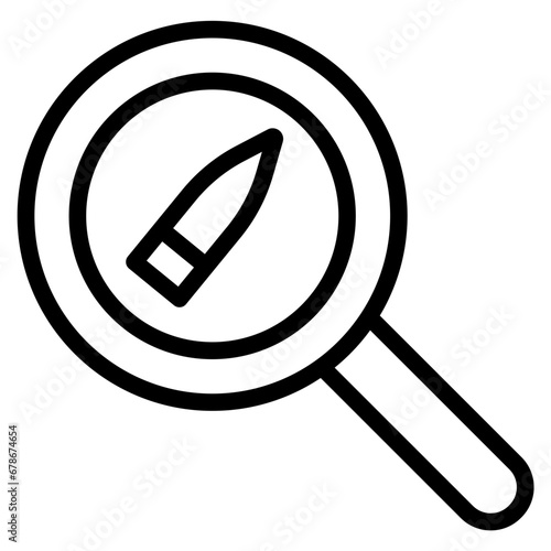 bullet search line