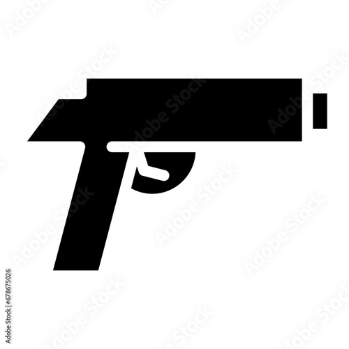 gun glyph