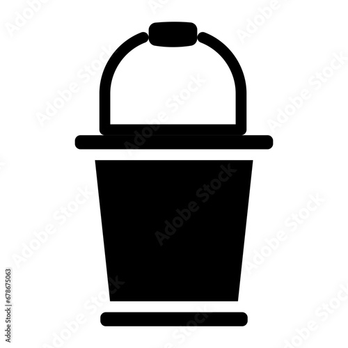 bucket glyph