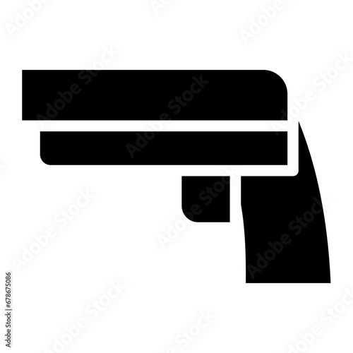 gun glyph