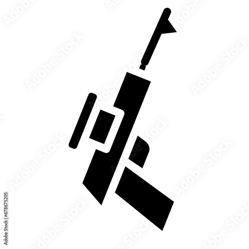 flag gun glyph