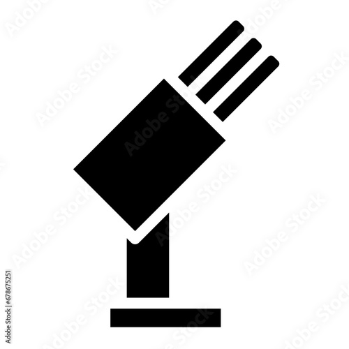 machine gun glyph