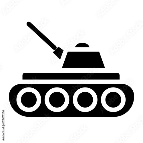 military tank glyph